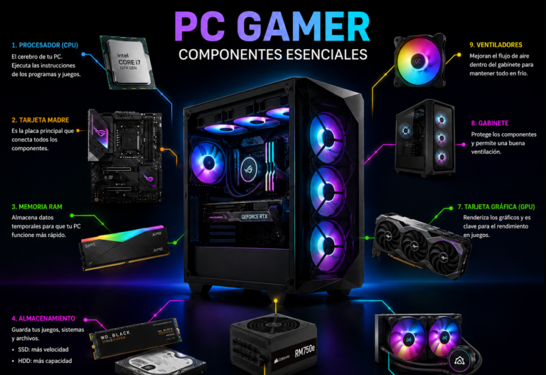 Cómo elegir una PC Gamer en 2026