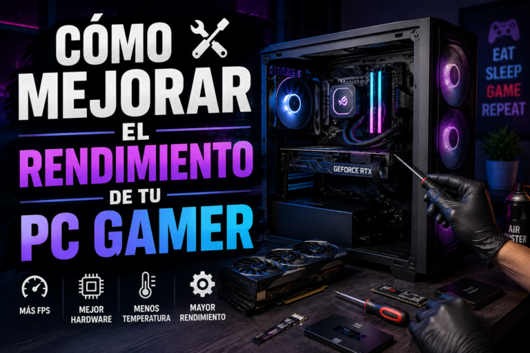 Cómo mejorar el rendimiento de tu PC Gamer